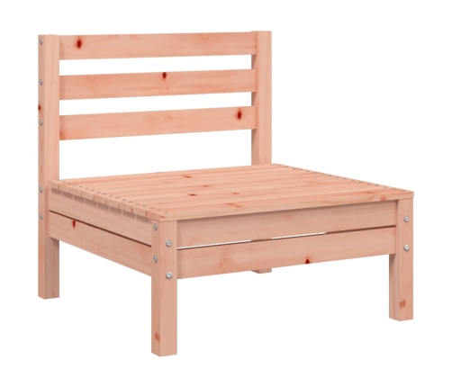 Set de sofás jardín 8 pzas con cojines madera de abeto Douglas