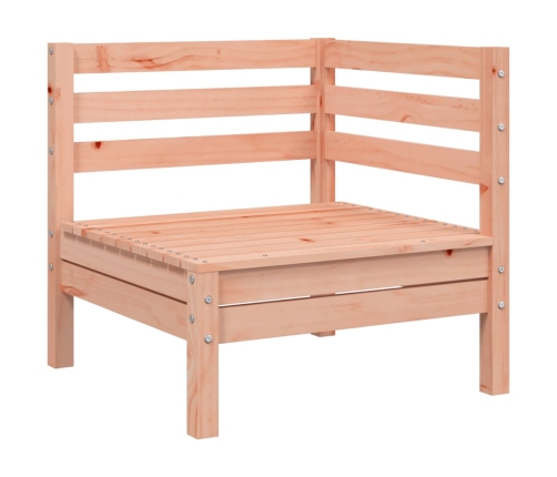 Set de sofás jardín 8 pzas con cojines madera de abeto Douglas