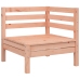 Set de sofás jardín 8 pzas con cojines madera de abeto Douglas
