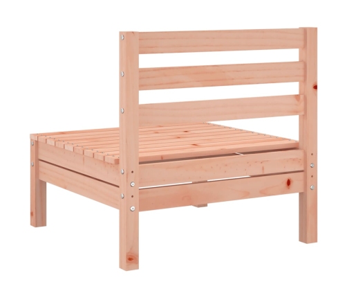 Set de sofás jardín 8 pzas con cojines madera de abeto Douglas