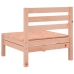 Set de sofás jardín 8 pzas con cojines madera de abeto Douglas