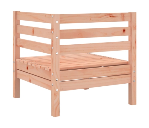 Set de sofás jardín 8 pzas con cojines madera de abeto Douglas