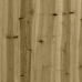 Set de sofás jardín 9 pzas con cojines madera pino impregnada