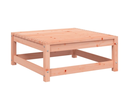 Set de sofás jardín 9 pzas con cojines madera de abeto Douglas