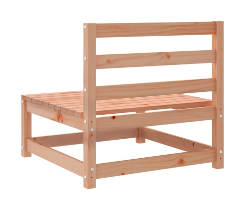 Juego de sofás de jardín 5 pzas madera maciza de abeto Douglas