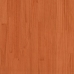 Set de sofás jardín 6 pzas con cojines madera pino marrón cera