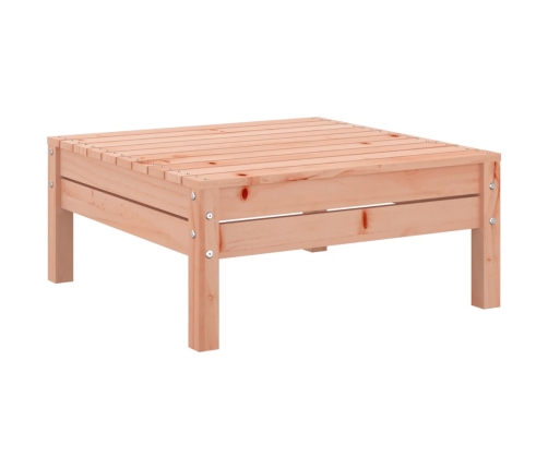 Set de sofás jardín 7 pzas con cojines madera abeto Douglas