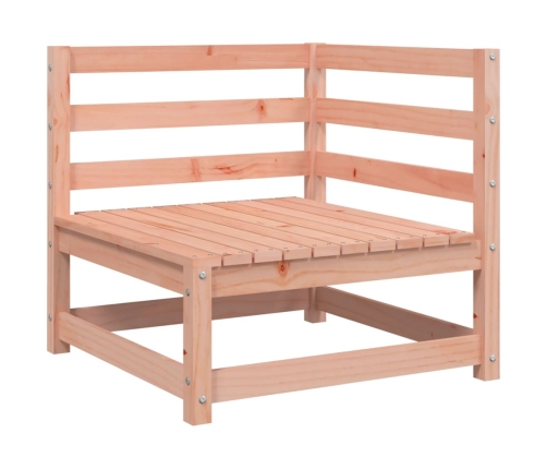Juego de sofás de jardín 8 pzas madera maciza de abeto Douglas