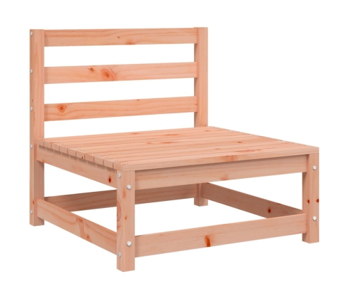 Juego de sofás de jardín 8 pzas madera maciza de abeto Douglas