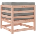 Set de sofás jardín 7 pzas con cojines madera abeto Douglas