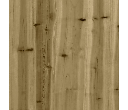 Set de sofás jardín 8 pzas con cojines madera pino impregnada