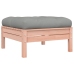 Set de sofás jardín 7 pzas con cojines madera abeto Douglas