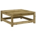 Set de sofás jardín 8 pzas con cojines madera pino impregnada