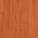 Set de sofás jardín 8 pzas con cojines madera pino marrón cera