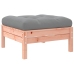 Set de sofás jardín 9 pzas con cojines madera de abeto Douglas