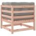 Set de sofás jardín 6 pzas con cojines madera abeto Douglas