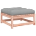Set de sofás de jardín 10 pzas con cojines madera abeto Douglas
