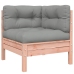 Set de sofás jardín 11 pzas con cojines madera de abeto Douglas