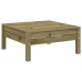 Set de sofás jardín 12 pzas con cojines madera pino impregnada