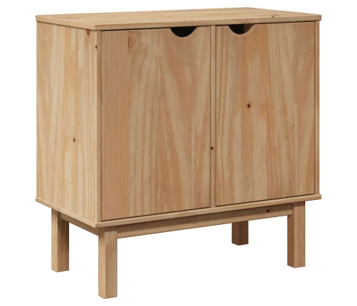 Mueble de baño OTTA madera maciza de pino 35x30x90 cm