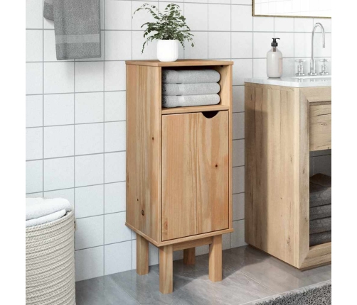 Mueble de baño OTTA madera maciza de pino 35x30x90 cm