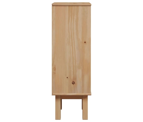 Mueble de baño OTTA madera maciza de pino 35x30x90 cm