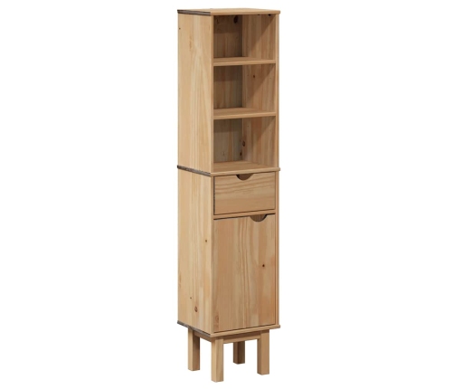 Mueble de baño OTTA madera maciza de pino 35x30x159 cm