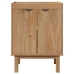 Mueble de lavabo de baño OTTA madera maciza de pino 59x40x80 cm