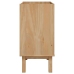 Mueble de lavabo de baño OTTA madera maciza de pino 59x40x80 cm