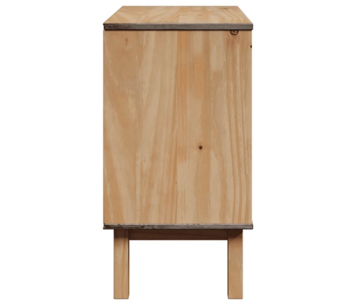 Mueble de recibidor OTTA madera maciza de pino 75x40x75 cm