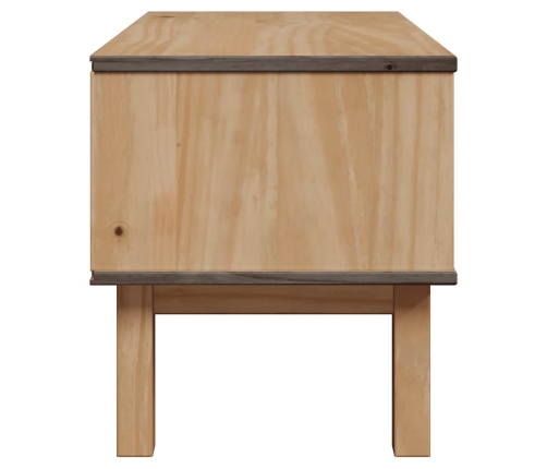 Banco de recibidor OTTA madera maciza de pino 80x40x45 cm