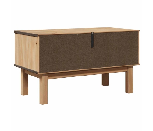 Banco de recibidor OTTA madera maciza de pino 80x40x45 cm