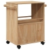 Carrito de cocina OTTA madera maciza de pino 59x45x80 cm