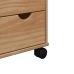 Carrito de cocina OTTA madera maciza de pino 59x45x80 cm