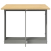 Mesa de comedor plegable mariposa Corona madera maciza gris