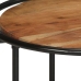 Mesa de centro madera maciza acacia 110x55x40 cm