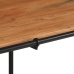 Mesa de centro madera maciza acacia 110x55x40 cm