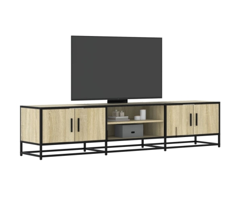 Mueble para TV madera de ingeniería roble Sonoma 180x35x41 cm