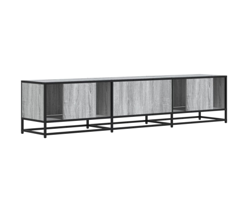 Mueble para TV madera de ingeniería gris Sonoma 180x35x41 cm