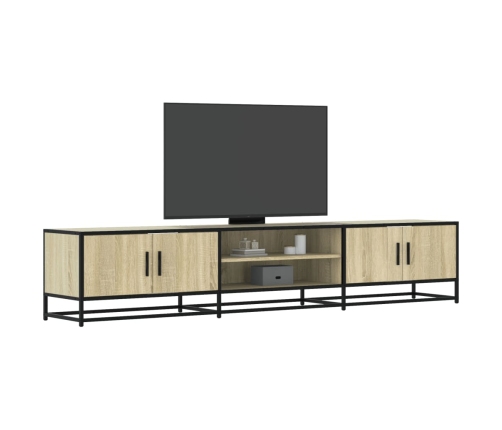 Mueble para TV madera de ingeniería roble Sonoma 210x35x41 cm