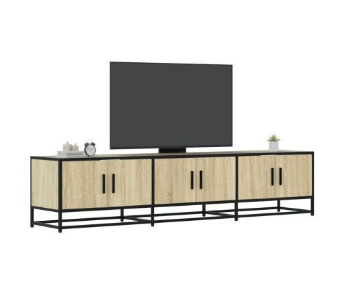 Mueble para TV madera de ingeniería roble Sonoma 180x35x41 cm