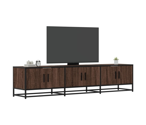 Mueble para TV madera de ingeniería roble marrón 180x35x41 cm