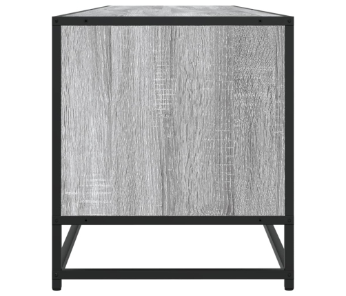 Mueble de TV madera de ingeniería gris Sonoma 180x40x46 cm