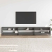 Mueble de TV madera de ingeniería gris Sonoma 270x40x46 cm