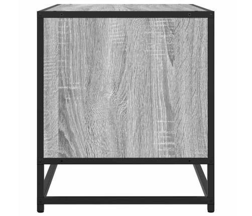 Mueble de TV madera de ingeniería gris Sonoma 270x40x46 cm