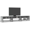 Mueble de TV madera de ingeniería gris Sonoma 270x40x46 cm