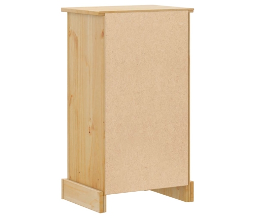 Armario de baño Corona madera maciza de pino 45x33x80 cm