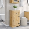 Armario de baño Corona madera maciza de pino 45x33x80 cm