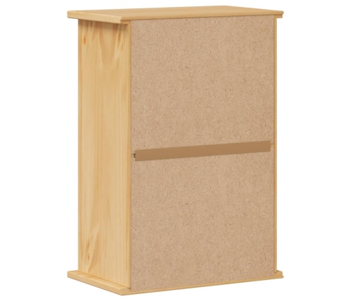 Armario de baño de pared Corona madera maciza pino 45x27x64,5cm