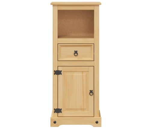 Armario de baño Corona madera maciza de pino 45x33x110 cm